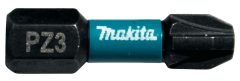 Makita B-63650 impact BLACK csavarbehajtó bit PZ3 25mm