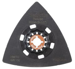   TMA086 multi háromszög vágólap TISZTA FA CSISZOLÁS átmérő:90mm HM/SZEMCSE 100