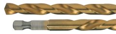hatszög befogású hSS-TIN fémfúró 6 mm