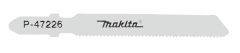   Makita P-47226 5db BiM szúrófűrészlap FÉM, TPI:21, L:80mm