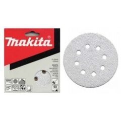   Makita Excenter papírok 125 mm fehér 10db/csomag, szemcseméret:40-180