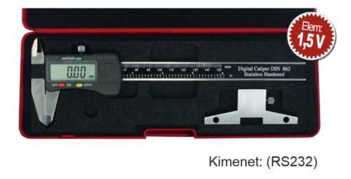 MIB tolómérő, digitális,mélységmérő híddal DIN 862 (02026109)