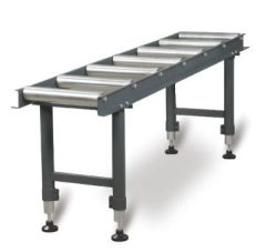   MSR7 Anyagtovábbító asztal 7db görgővel 360kg/m (360x2000x650-950mm)