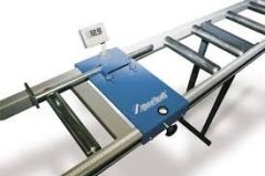   MRB LC-E görgős hosszmérős anyagtovábbító asztal 3m / 100kg/m