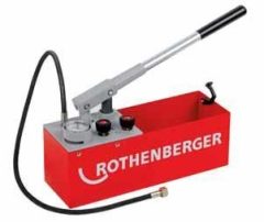  Rothenberger RP 50S és RP 50S INOX Precíziós próbapumpa a gyors nyomásellenőrzéshez 40 bar-ig