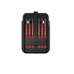   Wiha 1000 V szigetelt slim bit készlet dobozban, bliszteres csomagolásban, TORX®, TORX PLUS®, 12 részes, T6; T7; T8; T9; T10; T15; 6IP; 7IP; 8IP; 9IP; 10IP; 15IP x 75 mm, 43161