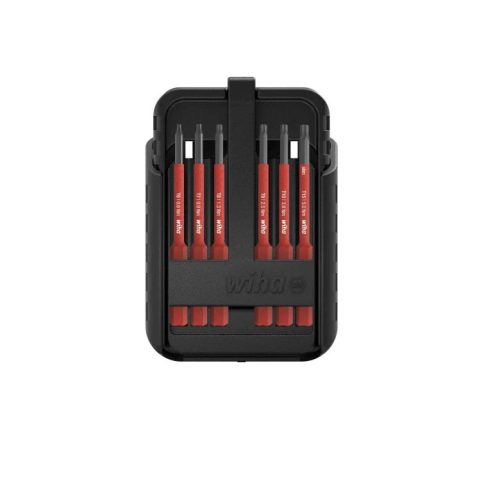 Wiha 1000 V szigetelt slim bit készlet dobozban, bliszteres csomagolásban, TORX®, TORX PLUS®, 12 részes, T6; T7; T8; T9; T10; T15; 6IP; 7IP; 8IP; 9IP; 10IP; 15IP x 75 mm, 43161