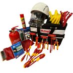   Wiha Knipex FAM kéziszerszám és eszközcsomag 1000 V szigetelt (VDE) készlet FAM tanúsítvánnyal, E.ON előírás szerinti, teljes, FAM Szett E.ON